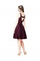 Satin A-Line Knee Length Sleeveless V-Back Prom Dress / Bridesmaid Dress Cairns