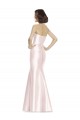 Satin Mermaid Long Sleeveless Bridesmaid Dress Cairns