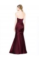 Satin Mermaid Long Sleeveless Low Back Formal Evening Gown / Prom Dress / Bridesmaid Dress Cairns