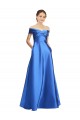 Satin A-Line Long Sleeveless Black Tie Evening Gown / Prom Dress / Bridesmaid Dress Cairns
