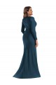 Silk like Satin Mermaid Long Long Sleeves Formal Plus Size Evening Gown / Prom Dress / Bridesmaid Dress Cairns