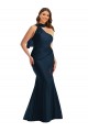 Silk like Satin Mermaid Long Sleeveless Front Slit Formal Plus Size Evening Gown / Prom Dress / Bridesmaid Dress Cairns