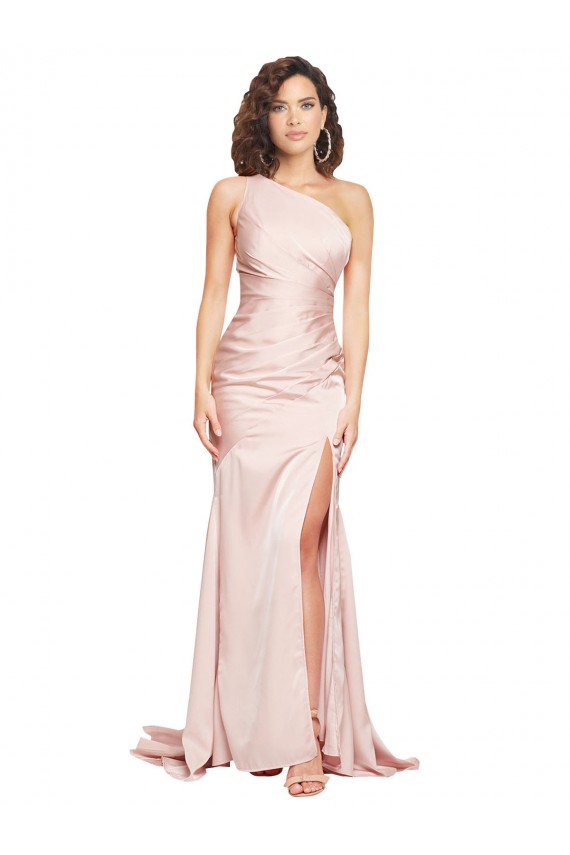 Silk like Satin Sheath Long Sleeveless Black Tie Evening Gown / Prom Dress / Bridesmaid Dress Cairns