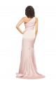 Silk like Satin Sheath Long Sleeveless Black Tie Evening Gown / Prom Dress / Bridesmaid Dress Cairns