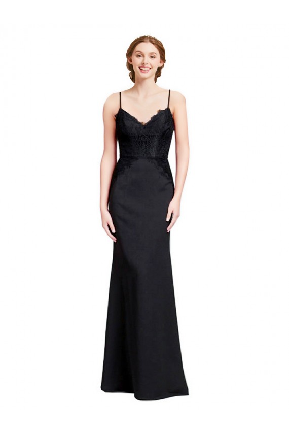Stretch Crepe Mermaid Long Sleeveless Low Back Prom Dress / Bridesmaid Dress Cairns