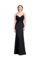 Stretch Crepe Mermaid Long Sleeveless Low Back Prom Dress / Bridesmaid Dress Cairns