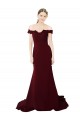 Stretch Crepe & Lace Mermaid Sweep Train Sleeveless V-Back Formal Evening Gown / Prom Dress / Bridesmaid Dress Cairns