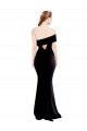 Stretch Crepe Mermaid Long Sleeveless Keyhole Back Prom Dresses Cairns