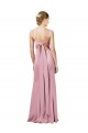 Stretch Crepe Sheath Long Sleeveless Open Back Formal Evening Gown / Prom Dress / Bridesmaid Dress Cairns