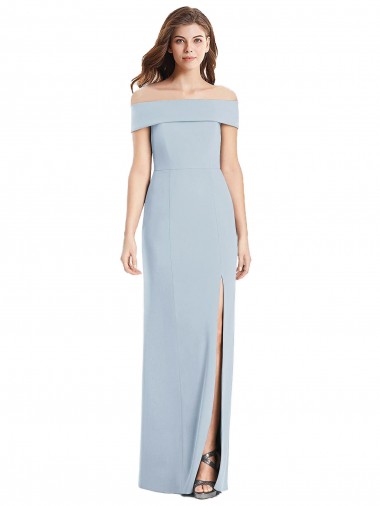 Stretch Crepe Trumpet Long Sleeveless Formal Dress / Bridesmaid Dress Cairns