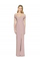 Stretch Crepe Trumpet Long Sleeveless Criss Cross Back Semi Formal Evening Dress / Prom Dress / Bridesmaid Dress Cairns