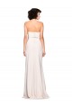Stretch Crepe Long Sleeveless Bridesmaid Dress / Prom Dress Cairns