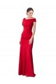 Stretch Crepe Mermaid Long Sleeveless Red Formal Evening Gown / Prom Dress / Bridesmaid Dress Cairns