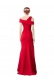 Stretch Crepe Mermaid Long Sleeveless Red Formal Evening Gown / Prom Dress / Bridesmaid Dress Cairns