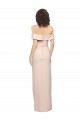 Stretch Crepe Mermaid Long Sleeveless Low Back Daring Side Slit Prom Dresses Cairns