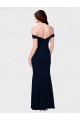 Stretch Crepe Mermaid Long Sleeveless Ivory Low Back Formal Dress / Bridesmaid Dress Cairns