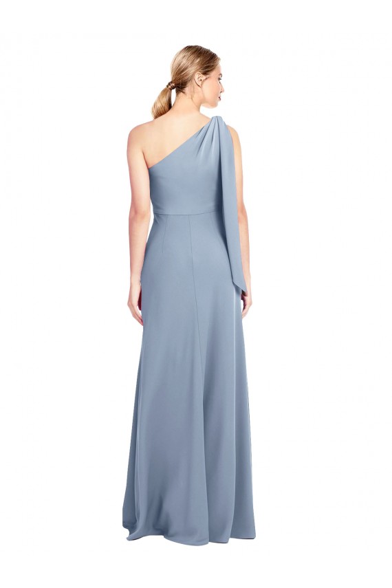 Stretch Crepe Sheath Long Flutter Sleeves Formal Dress / Bridesmaid Dress Cairns