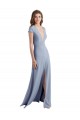 Stretch Crepe Sheath Long Cap Sleeves Prom Dress / Bridesmaid Dress Cairns