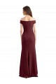 Stretch Crepe Sheath Sheath Sleeveless Burgundy Gold Prom Dress / Bridesmaid Dress Cairns