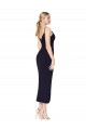Stretch Crepe Mermaid Knee Length Sleeveless V-Back Formal Dress / Bridesmaid Dress Cairns
