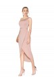 Stretch Crepe Mermaid Knee Length Sleeveless Formal Dress / Bridesmaid Dress Cairns