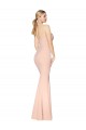 Stretch Crepe Mermaid Long Sleeveless Formal Dress / Bridesmaid Gowns Cairns