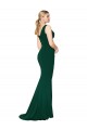 Stretch Crepe Mermaid Long Sleeveless Midnight Green Formal Evening Gown / Prom Dress / Bridesmaid Dress Cairns