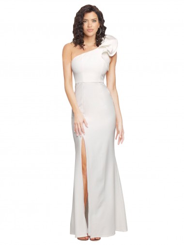 Stretch Crepe Sheath Long Sleeveless Prom Dresses Cairns