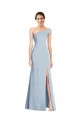 Stretch Crepe Trumpet Trumpet Sleeveless Light Sky Blue Formal Evening Gown / Prom Dress / Bridesmaid Dress Cairns