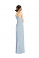 Stretch Crepe Trumpet Trumpet Sleeveless Light Sky Blue Formal Evening Gown / Prom Dress / Bridesmaid Dress Cairns