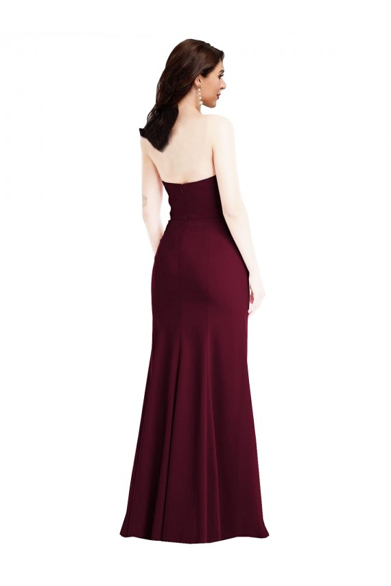 Stretch Crepe Trumpet Long Sleeveless Semi Formal Evening Dress / Prom Dress / Bridesmaid Dress Cairns