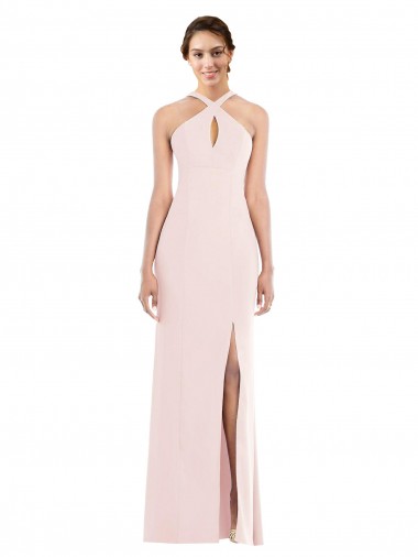 Stretch Crepe Trumpet Long Sleeveless Low Back Formal Evening Gown / Prom Dress / Bridesmaid Dress Cairns