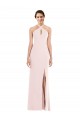 Stretch Crepe Trumpet Long Sleeveless Low Back Formal Evening Gown / Prom Dress / Bridesmaid Dress Cairns
