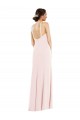 Stretch Crepe Trumpet Long Sleeveless Low Back Formal Evening Gown / Prom Dress / Bridesmaid Dress Cairns