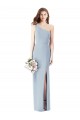 Stretch Crepe Trumpet Long Sleeveless Light Sky Blue Semi Formal Evening Dress / Prom Dress / Bridesmaid Dress Cairns