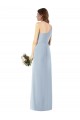 Stretch Crepe Trumpet Long Sleeveless Light Sky Blue Semi Formal Evening Dress / Prom Dress / Bridesmaid Dress Cairns