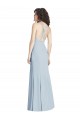 Stretch Crepe Trumpet Long Sleeveless Criss Cross Open Back Evening Dress / Bridesmaid Dress Cairns