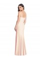 Stretch Crepe Trumpet Long Sleeveless Front Slit Prom Dresses Cairns