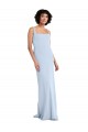 Stretch Crepe Long Sleeveless Prom Dress / Bridesmaid Dress Cairns