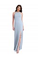Stretch Crepe Sheath Long Sleeveless Criss Cross Open Back Formal Evening Gown / Prom Dress / Bridesmaid Dress Cairns