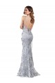 Stretch Crepe & Sequin Tulle Mermaid Mermaid Sleeveless Silver Formal Evening Gown / Prom Dress / Bridesmaid Dress Cairns