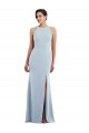 Stretch Crepe Trumpet Long Sleeveless Open Back Formal Evening Gown / Prom Dress / Bridesmaid Dress Cairns