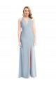 Stretch Crepe Trumpet Long Sleeveless Open Back Bridesmaid Dress / Evening Dress Cairns