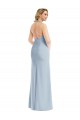 Stretch Crepe Trumpet Long Sleeveless Open Back Bridesmaid Dress / Evening Dress Cairns