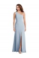Stretch Crepe Trumpet Long Sleeveless Light Sky Blue Prom Dresses Cairns