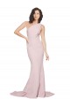 Stretch Crepe Sheath Sweep Train Sleeveless Side Slit Prom Dresses Cairns