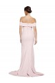 Stretch Crepe Sheath Sweep Train Sleeveless Low Back Formal Evening Gown / Prom Dress / Bridesmaid Dress Cairns