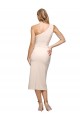 Stretch Crepe Sheath Midi Length Sleeveless High Side Slit Prom Dresses Cairns