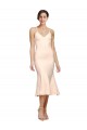 Stretch Crepe Sheath Midi Length Sleeveless Low Back Evening Gown / Prom Dress / Bridesmaid Dress Cairns
