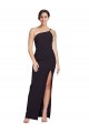 Stretch Crepe Sheath Sheath Sleeveless Black Formal Evening Gown / Prom Dress / Bridesmaid Dress Cairns